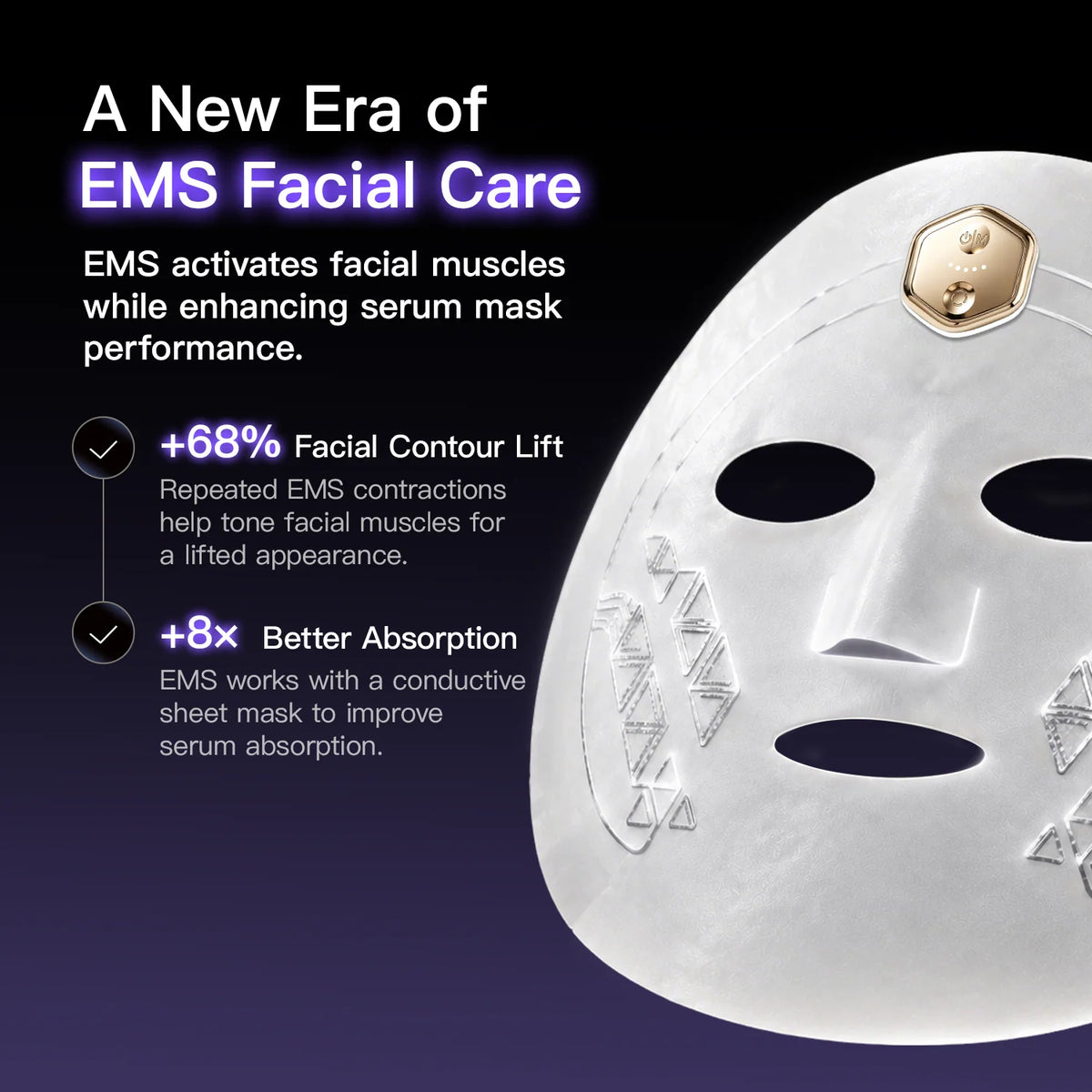 DermaLift EMS Facial Mask Air LD-V1 – Kit