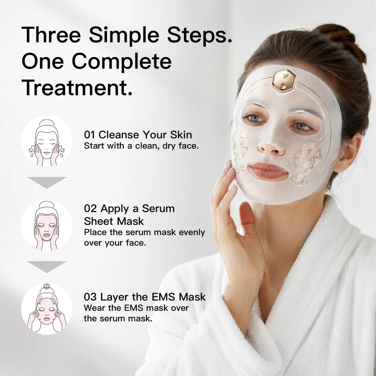 DermaLift EMS Facial Mask Air LD-V1 – Kit