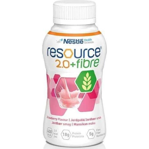 RESOURCE 2.0 Fibre Strawberry 4x200ml (1Carton/24bottles)