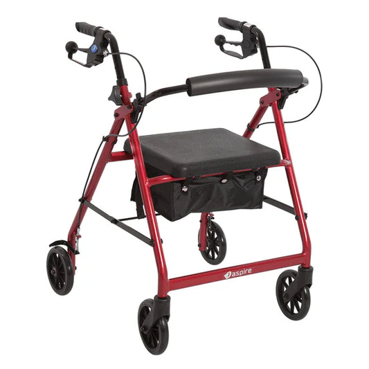 ASPIRE - Deluxe Seat Walker - Red