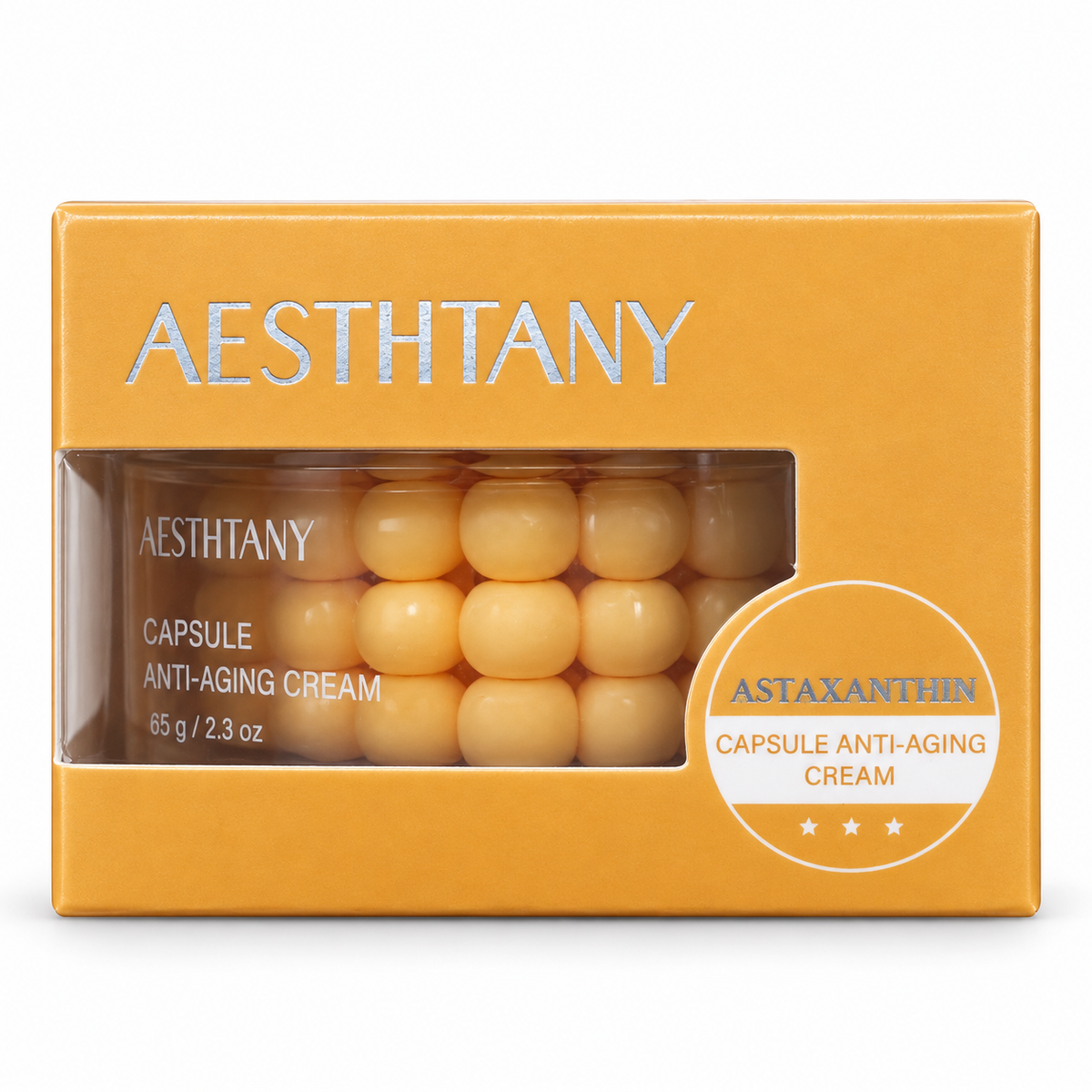 AESTHTANY Astaxanthin Capsule Cream 65 g front carton