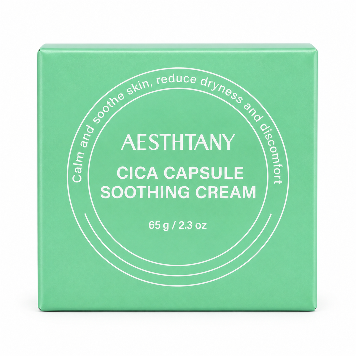 AESTHTANY Cica Capsule Soothing Cream 65g clean front product image