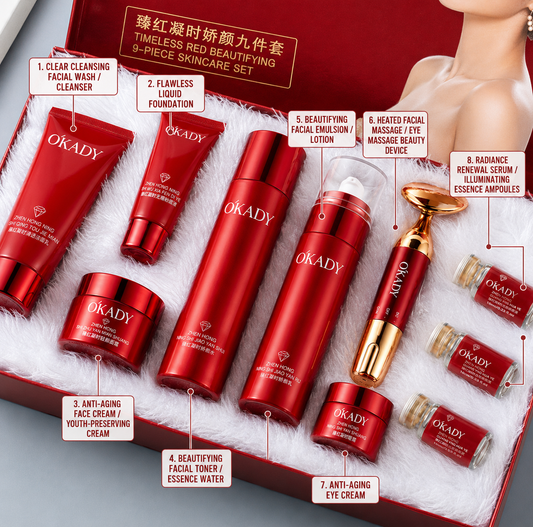 Hyaluronic Acid & Kojic Acid Skincare Set Australia | Anti-Ageing Brightening Routine for Skin