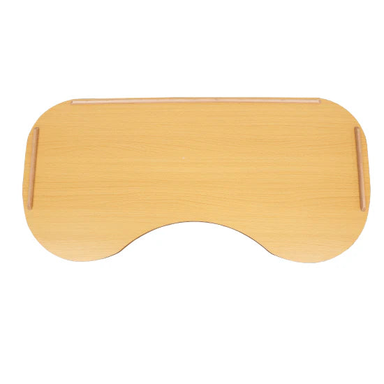 ASPIRE Overchair Table - EXTRA WIDE Adjustable - Beech Laminate