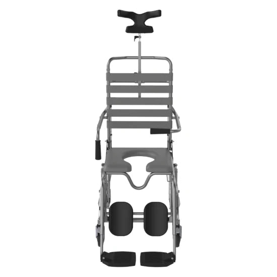 ASPIRE Tilt & Recline Commode - Attendant Propelled - 530mm Wide