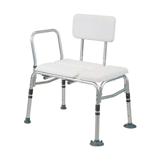 ASPIRE Bath Transfer Bench - Padded Seat & Back