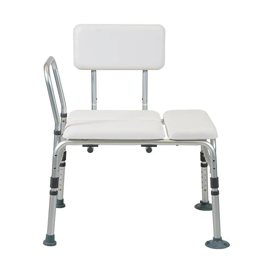 ASPIRE Bath Transfer Bench - Padded Seat & Back