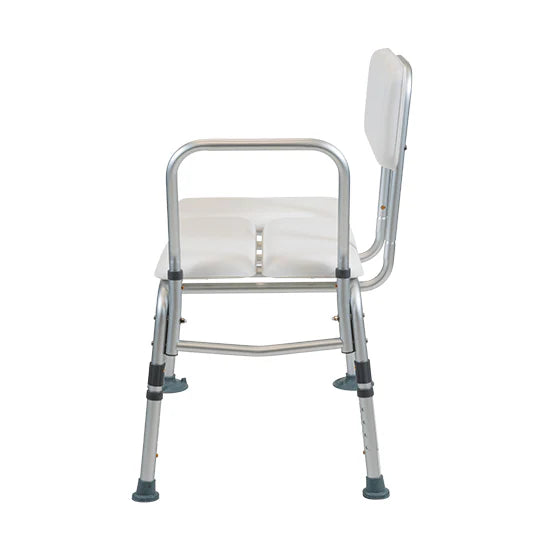 ASPIRE Bath Transfer Bench - Padded Seat & Back