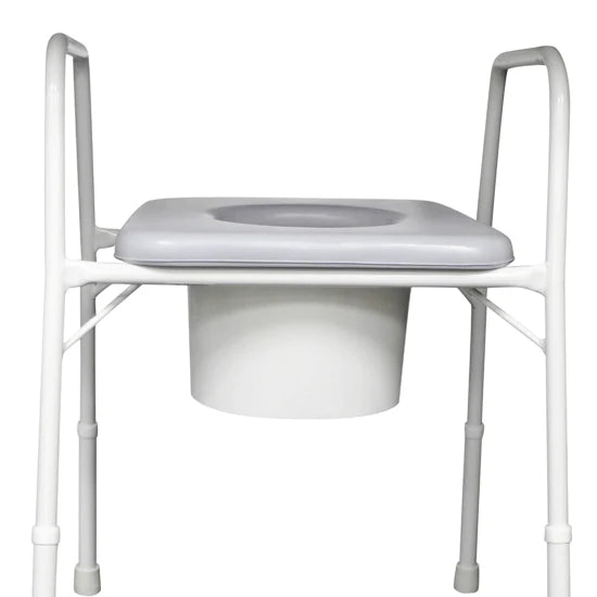 ASPIRE Over Toilet Aid - Clip On Padded Seat - Closed