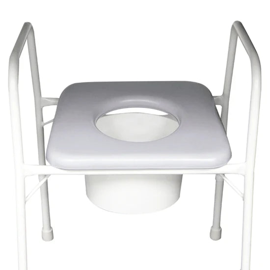 ASPIRE Over Toilet Aid - Clip On Padded Seat - Closed