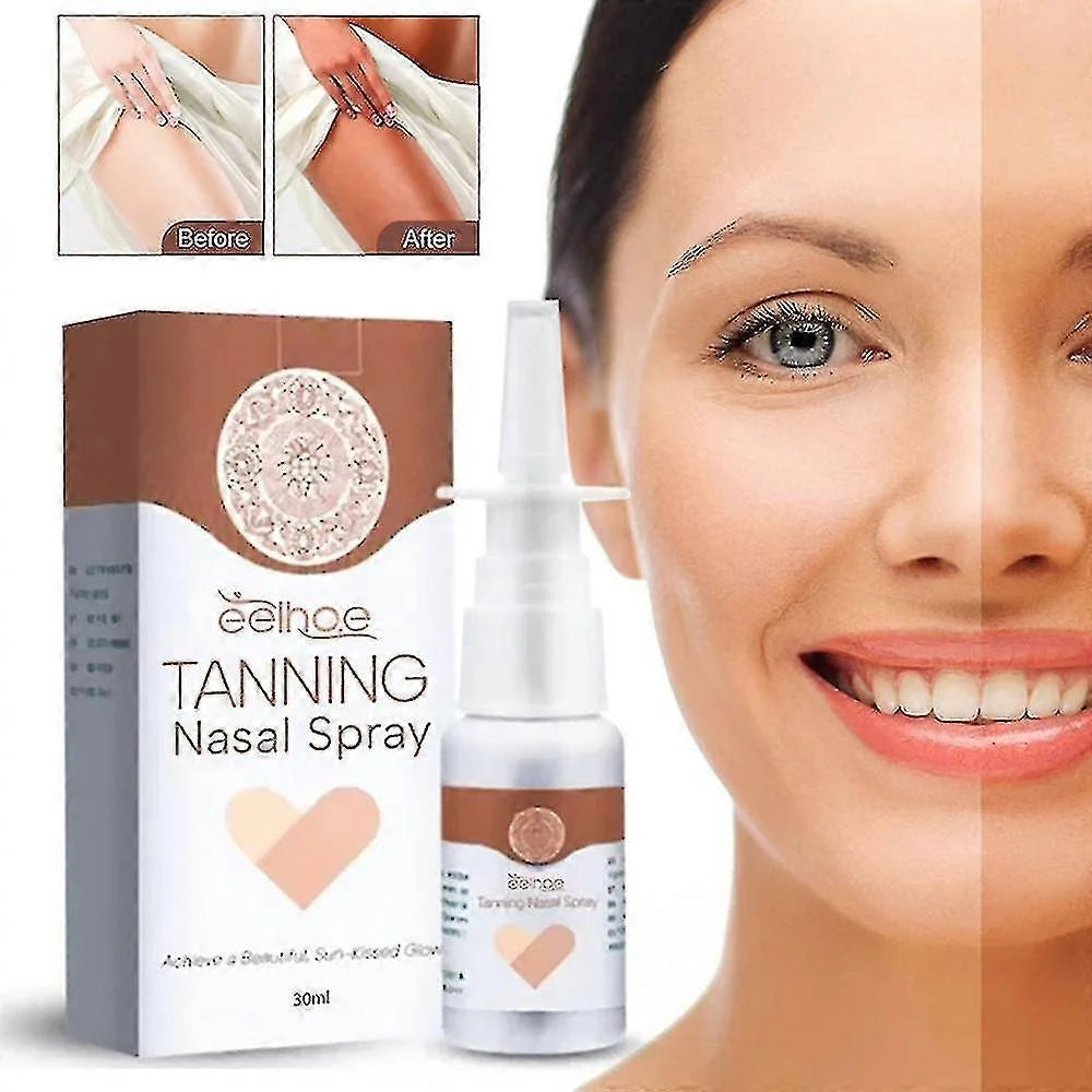 EELHOE Tanning Nasal Spray 30ml - Fast Melanin-Boosting Tan For All Skin Types