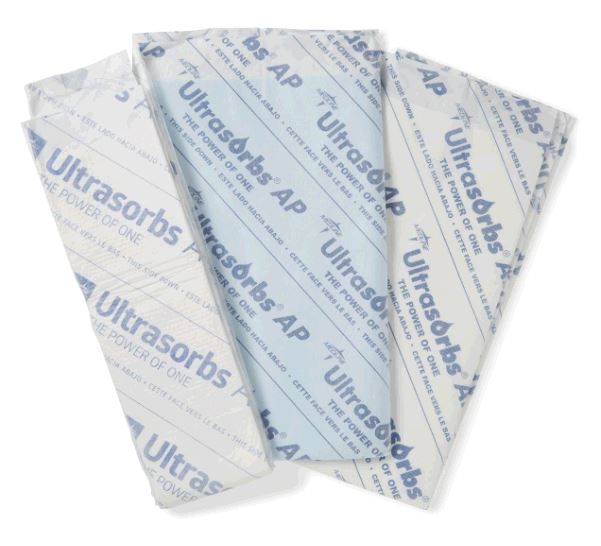 Ultrasorbs Air Permeable Drypad Underpads - 41cm x 61cm (Pack of 10)