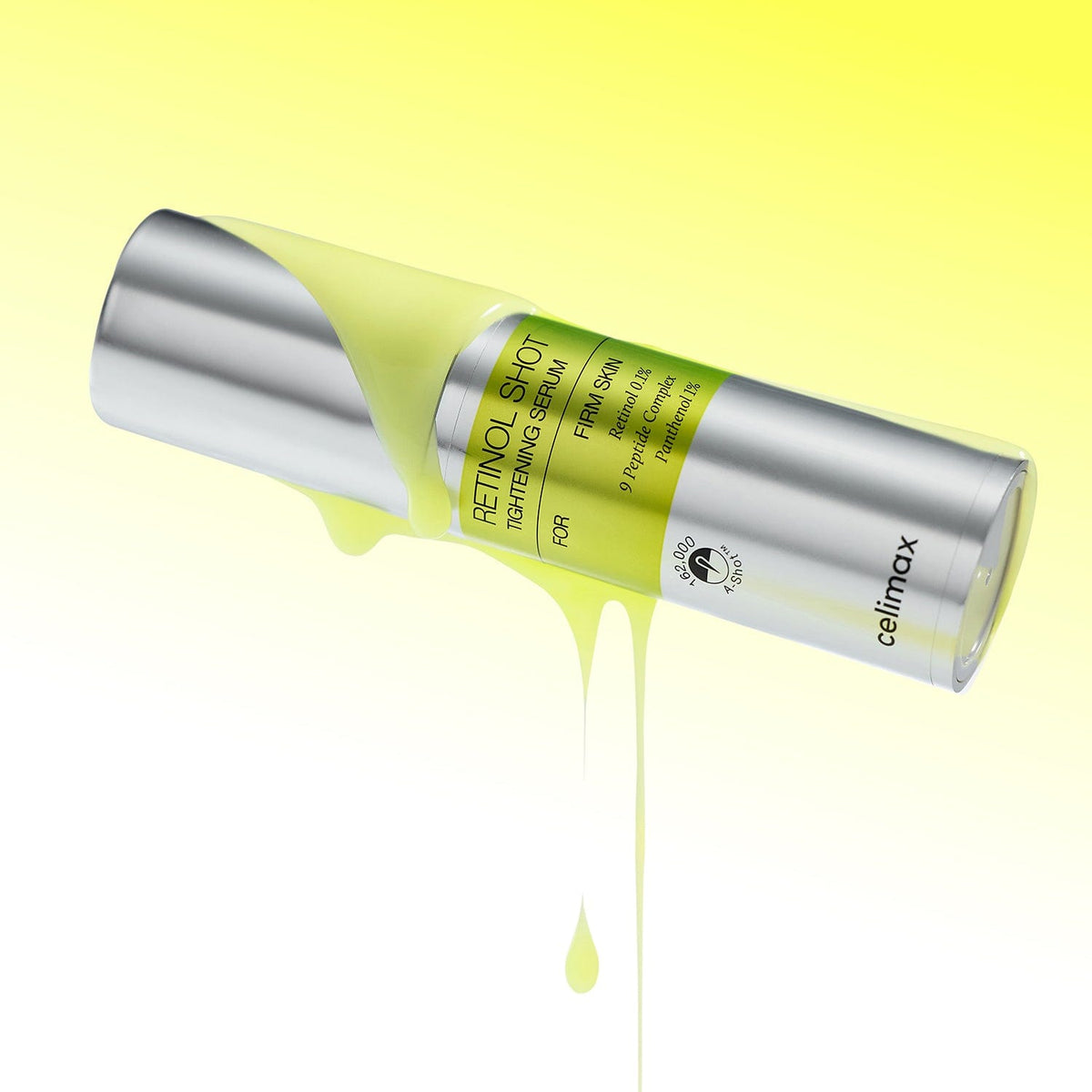 Celimax Retinol Shot Serum wrinkle and pore tightening overview