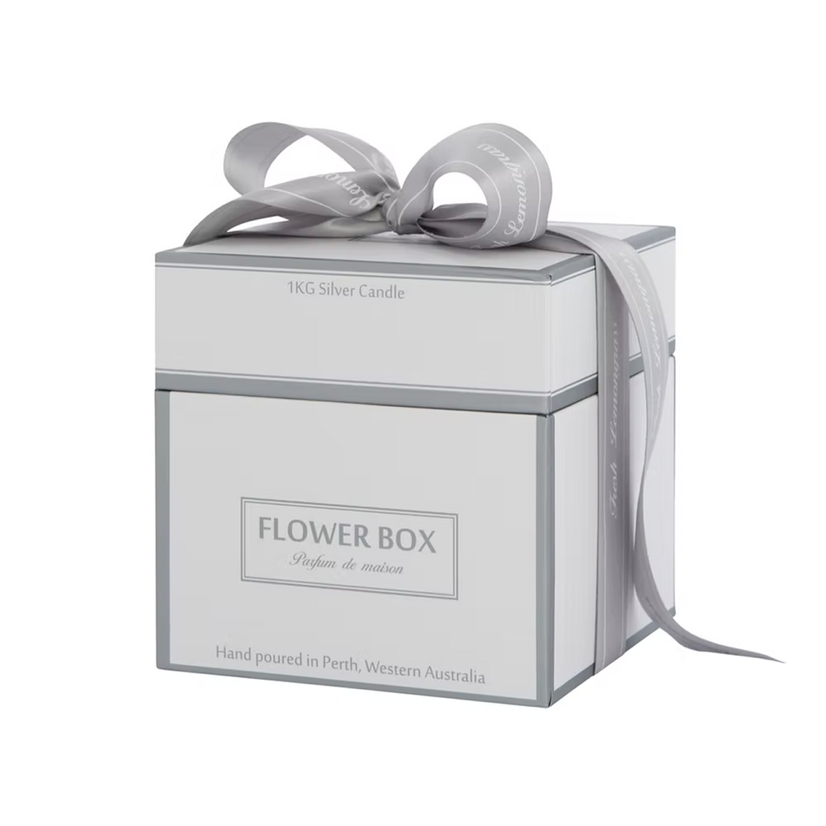 Flower Box Hallmark Candle ribboned presentation box