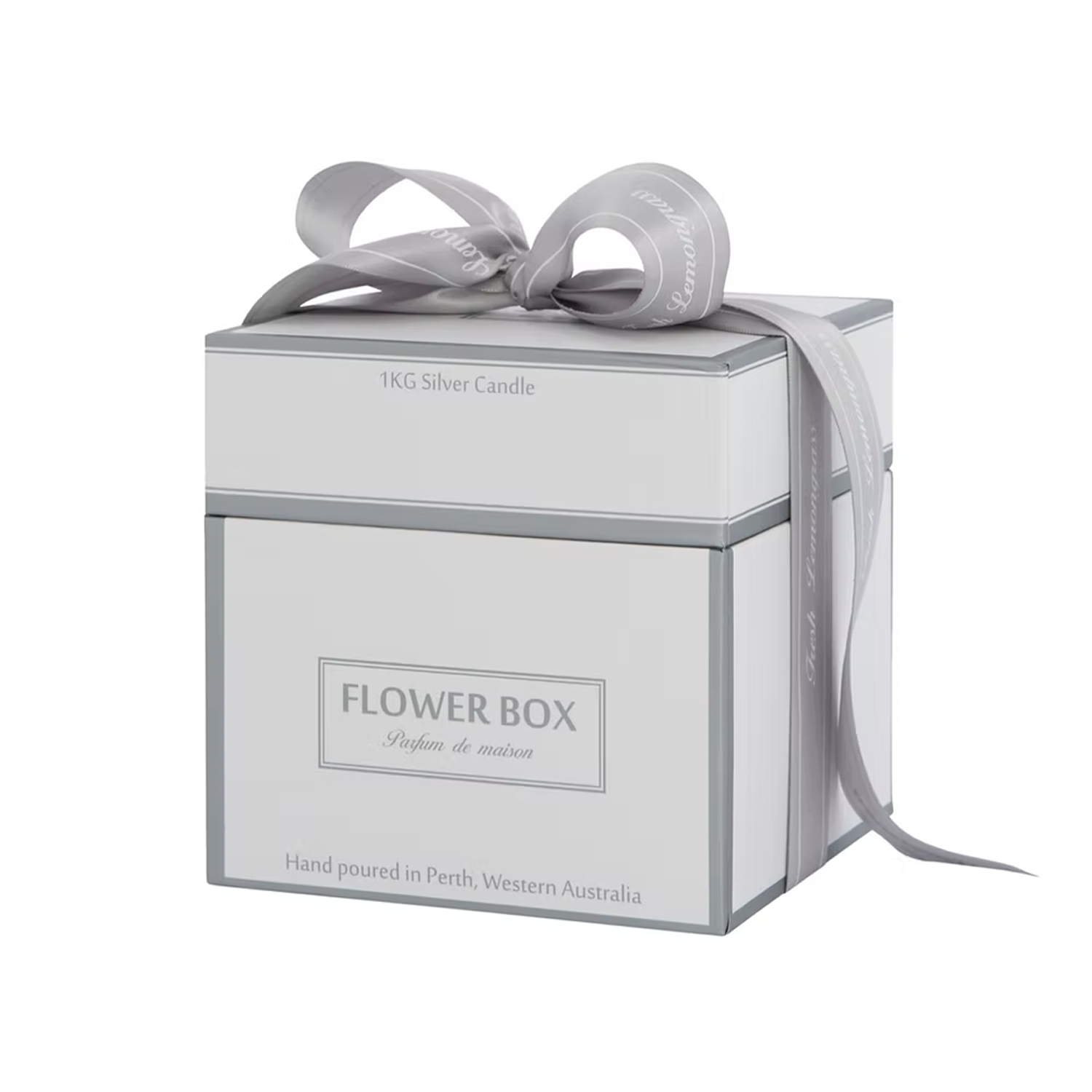 Flower Box Hallmark Candle ribboned presentation box