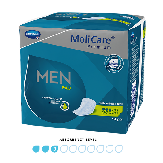 MoliCare Premium Men Pad 3 Drops 406ml 168603