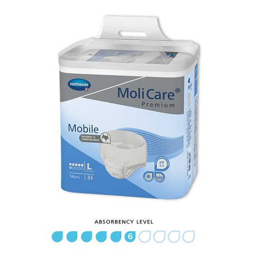 MoliCare Pull-Ups Premium Mobile Large 6 Drops 915833