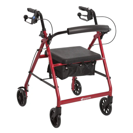 ASPIRE Classic 6' Seat Walker - Red