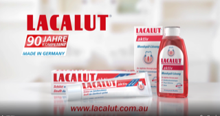 Lacalut Aktiv Toothpaste -Noticeably tightens and strengthens gums