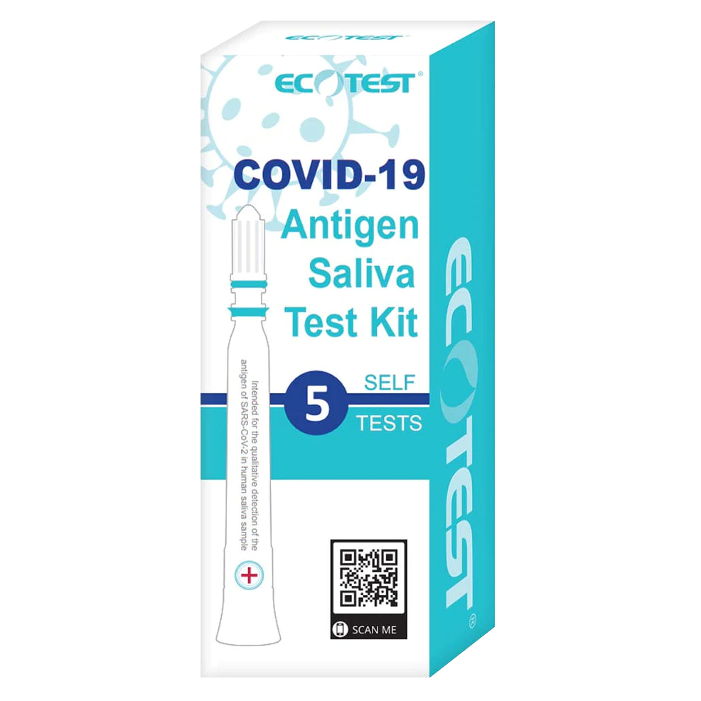 ECOTEST COVID-19 Rapid Antigen Saliva Pen Test