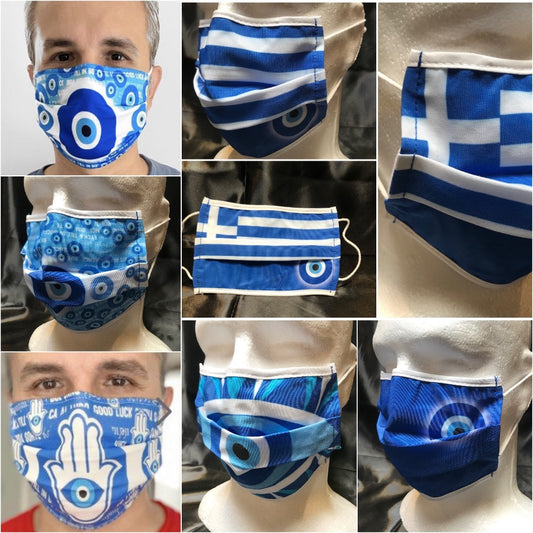 Evil Eye Face Masks