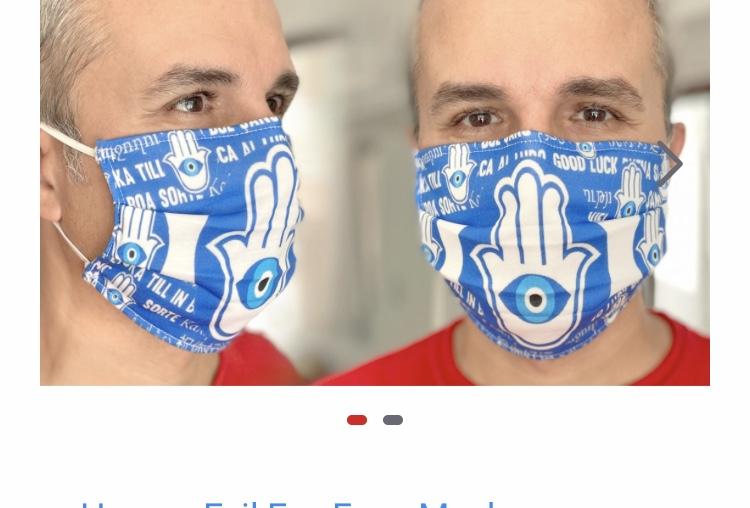 Evil Eye Face Masks
