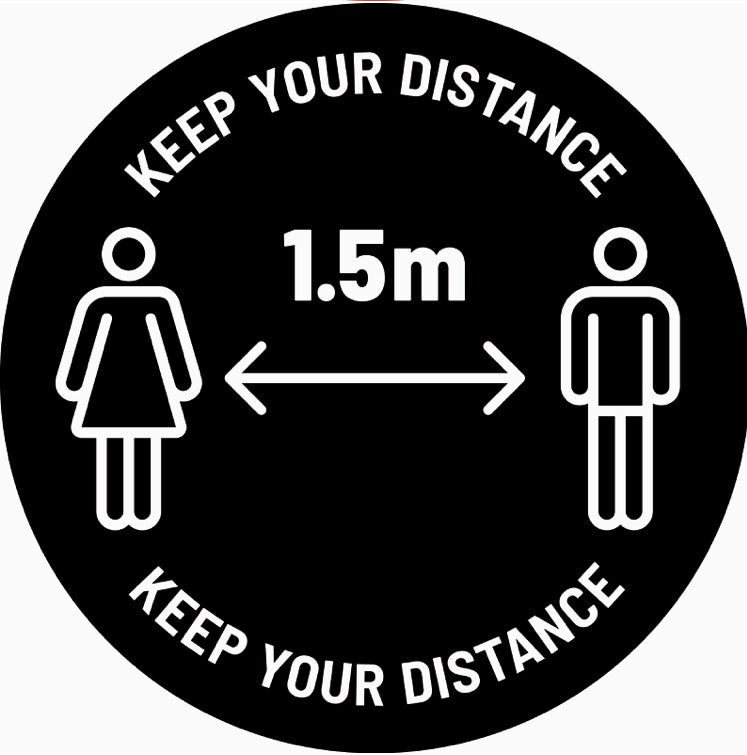 Keep Your Distance Covid Displays