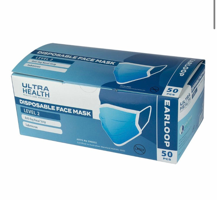 Ultra Health Face Masks - Medical Supplies & Equipment - Oz Medical ...