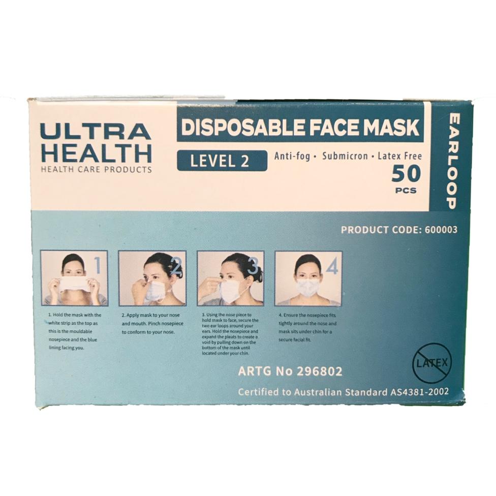 Ultra Health Face Masks