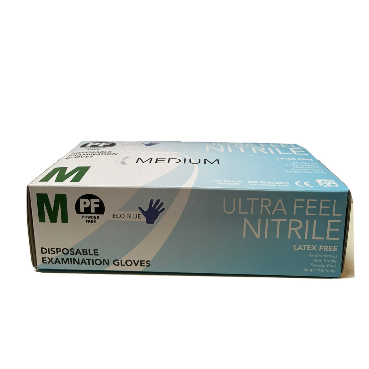 ULTRA FEEL - NITRILE - Powder Free - S, M, L -Blue Gloves $22.95 - In Stock - TGA